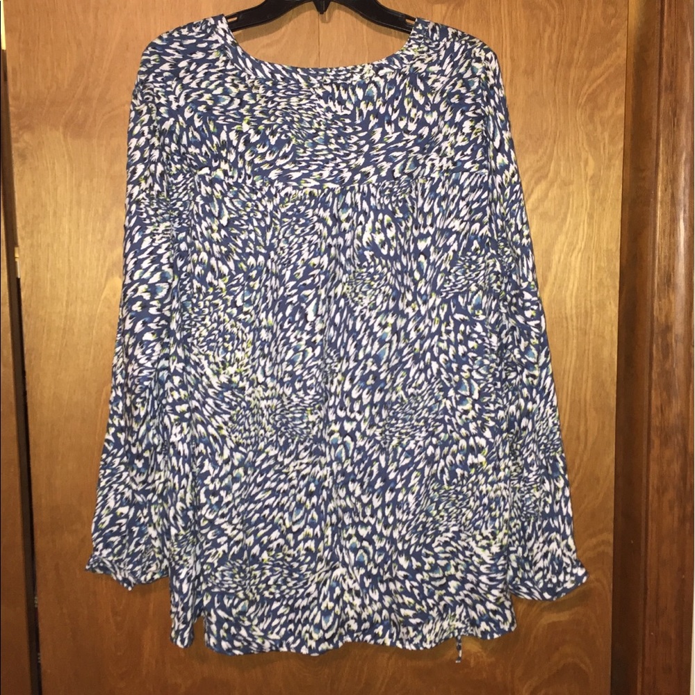 Lane Bryant Fits That Flatter Long Sleeve Blouse